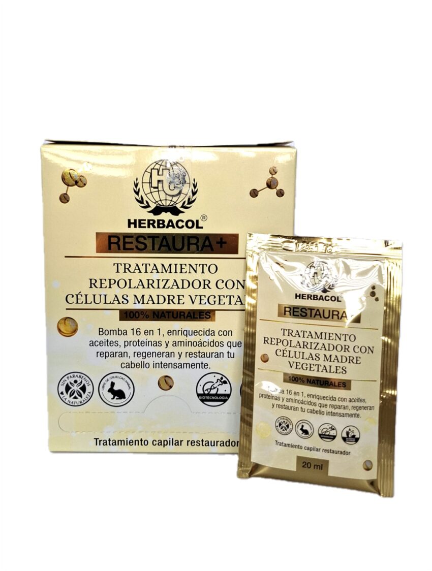 Tratamiento repolarizador con celulas madres vegetales x30 und