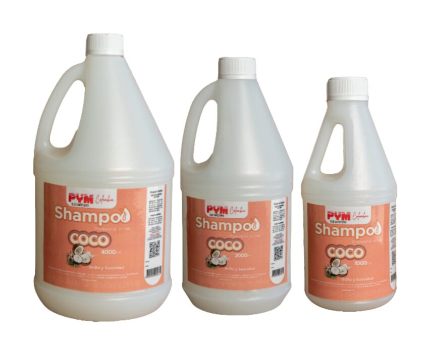 Shampoo Coco x1000, 2000, 4000ml