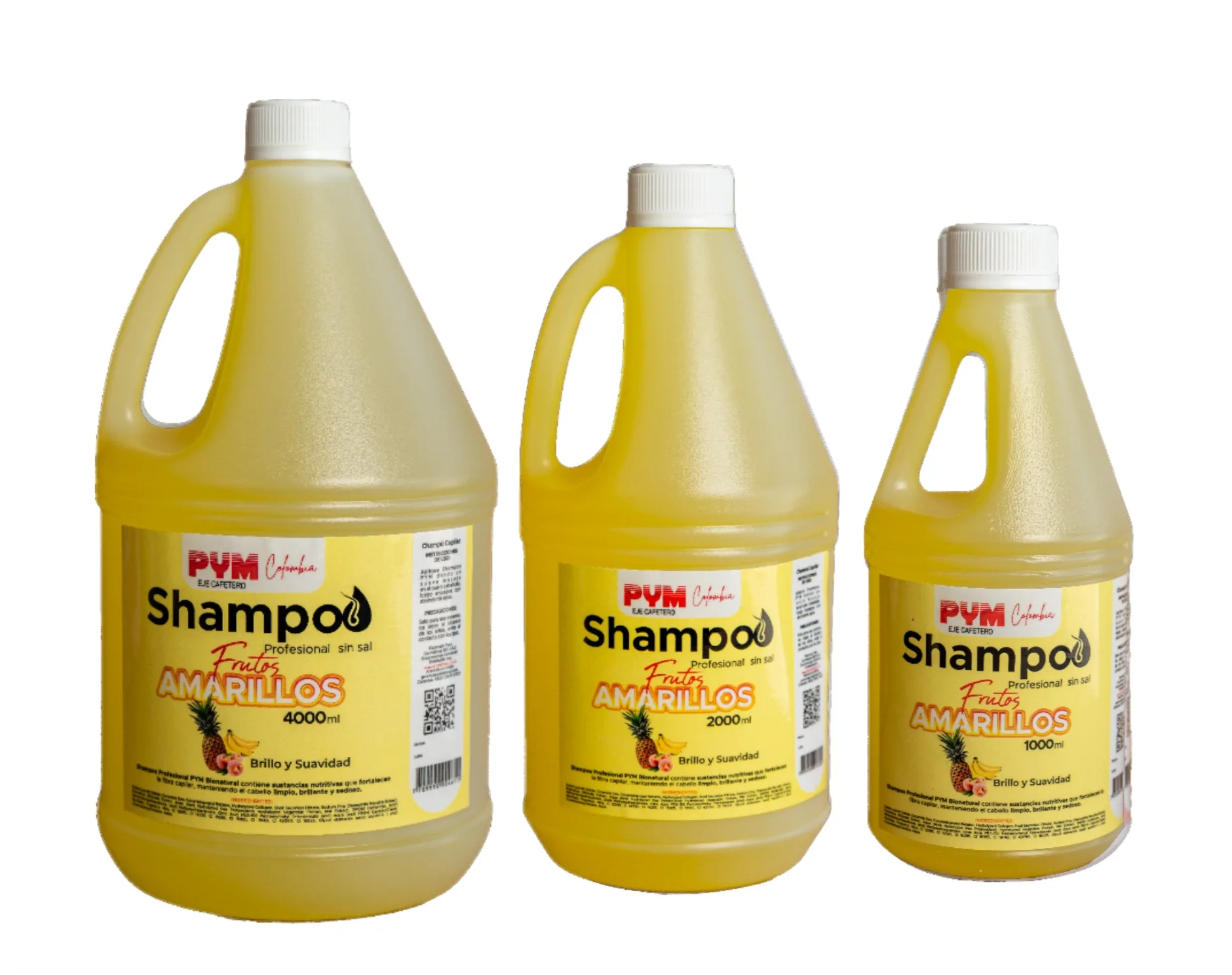 Shampoo Frutos Amarillos x1000, 2000, 4000ml