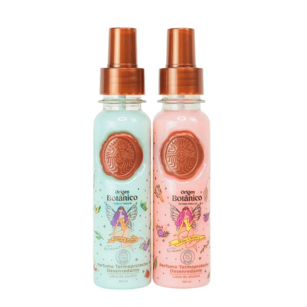 Ritual Botanico Duo Rosado y Verde Perfume Termoprotector